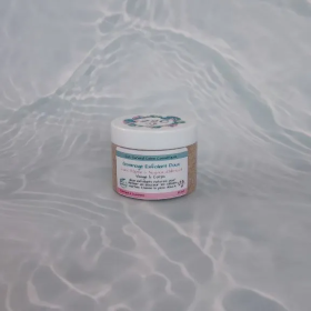 Crème de Savon Exfoliante Douce au Sel fin & Argile Verte