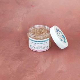 Crème de Savon Exfoliante Douce au Sel fin & Argile Verte