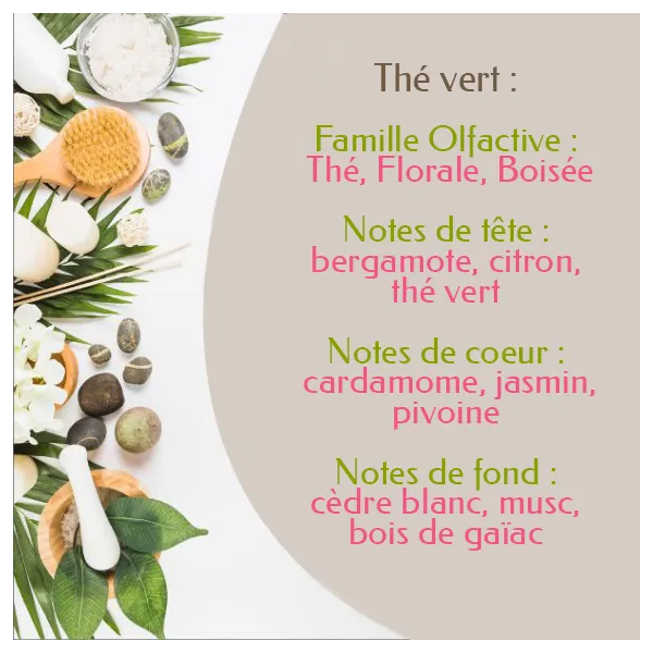 Gel douche Huile Olive - Thé Vert