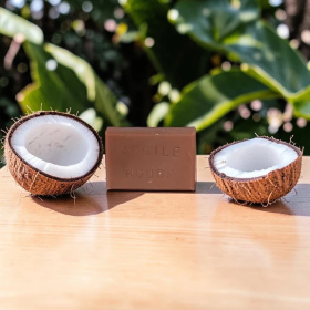 Savon Lait de Coco Argile Rouge