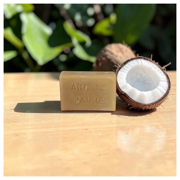 Savon Lait de Coco Argile Jaune