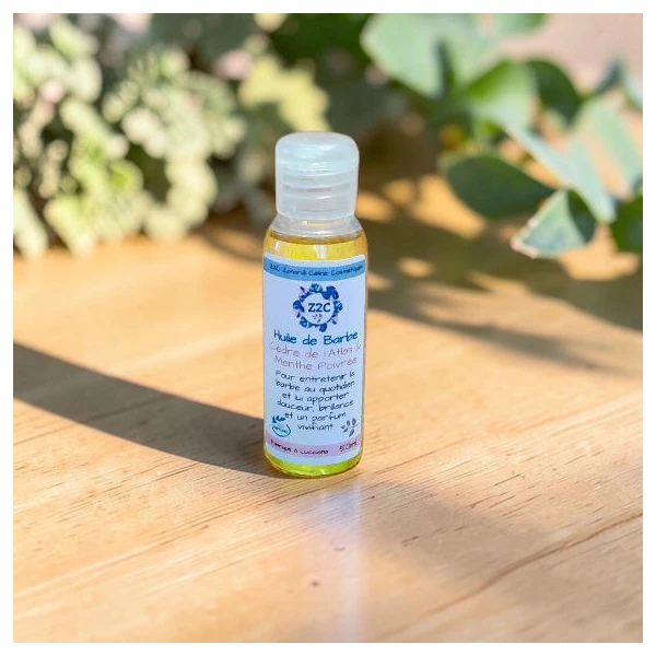 Huile de Barbe – Cèdre de l’Atlas & Menthe Poivrée