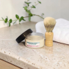 Savon de Rasage à l’Argile Blanche avec Blaireau