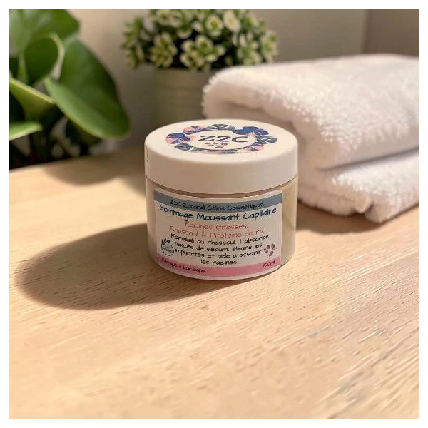 Gommage Capillaire Moussant – Racines Grasses