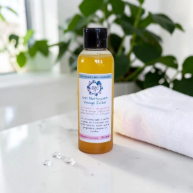 Gel Nettoyant Visage Éclat - Curcuma & HE Orange douce