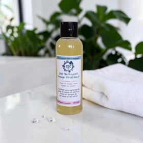 Gel Nettoyant Visage Apaisant - Aloe vera & HE Lavande vraie