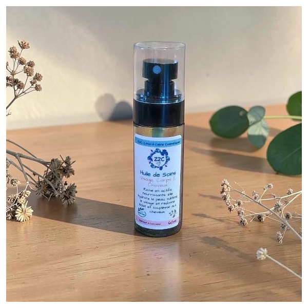 Huile de Soins Corps Visage & Cheveux - Patchouli Poivré