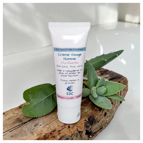 Crème Visage Homme Purifiante