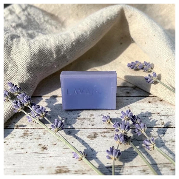Savon Lait de Chèvre Lavande