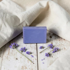 Savon Lait de Chèvre Violette