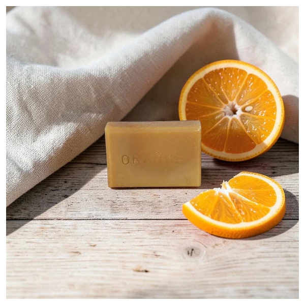 Savon Lait de Chèvre Orange