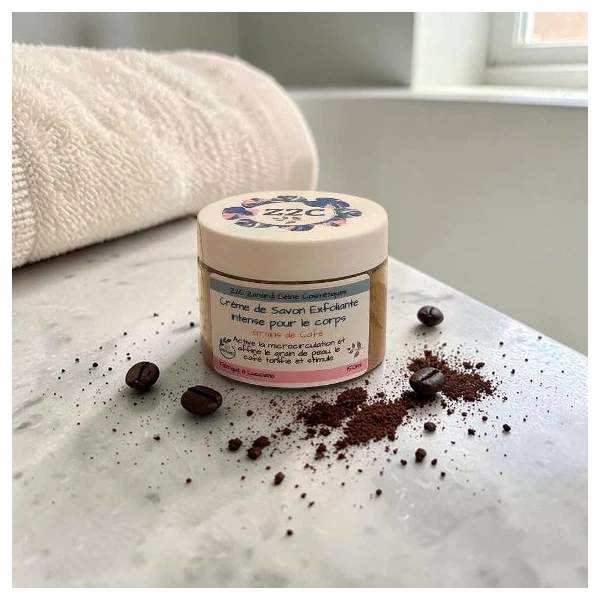 Crème de Savon Exfoliante Intense Grain de Café
