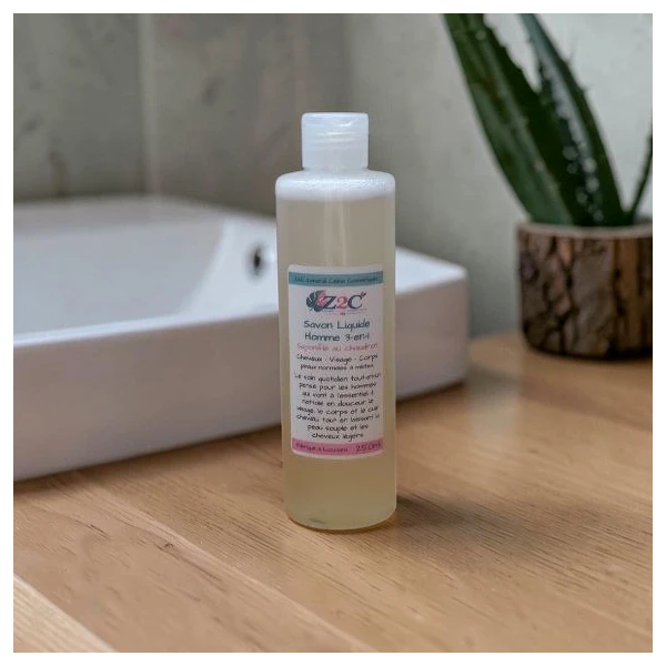 Savon Liquide Homme 3-en-1