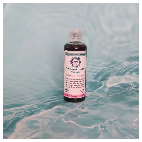 Gel Lavant Soins Visage & Corps - Charbon
