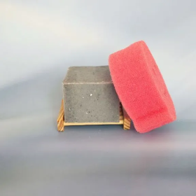 Cake Vaisselle avec Eponge & Porte Savon en Bois