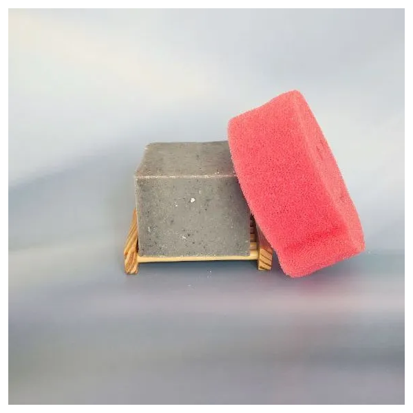 Cake Vaisselle avec Eponge & Porte Savon en Bois