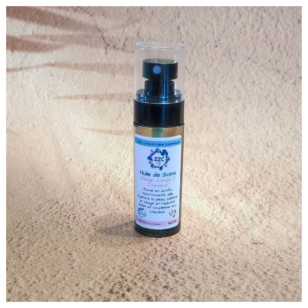 Huile de Soins Corps Visage & Cheveux - Poudre de Riz
