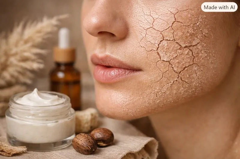 Texture légère illustrant les besoins d’une peau déshydratée
